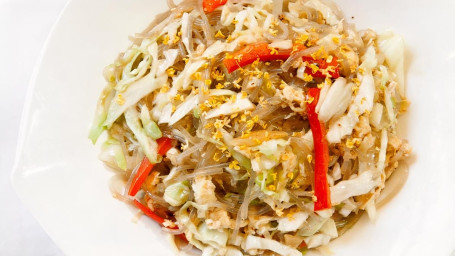 Crystal Noodles With Cabbage In Clay Pot