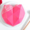 Pink Pinata Heart Cake Eggless