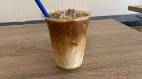 Iced Maple Glazed Latte