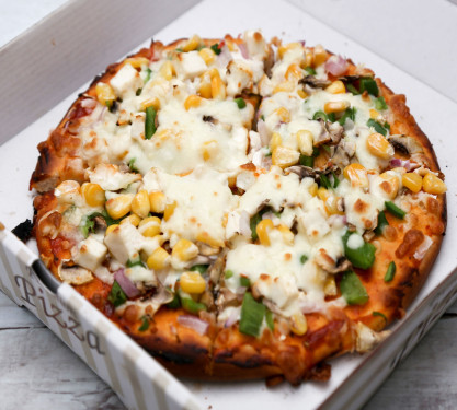 7 ' ' Veg Corn Pizza