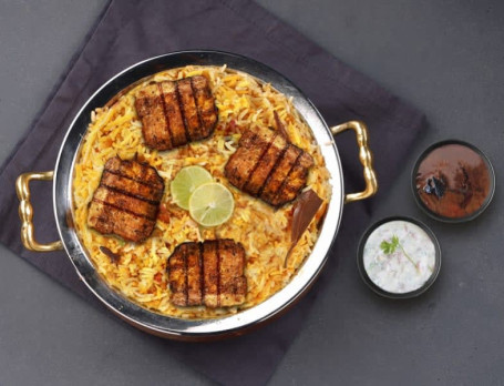 Tandoori Fish Tikka Biryani