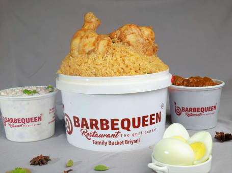 Chicken 1/2 Kg Bucket Biryani With 2 Egg (Served 4 To 5 People)