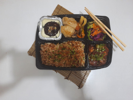 Red Chilli Chicken Jumbo Bento