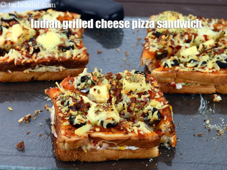 Grilled Cheese Pizza Sandwich