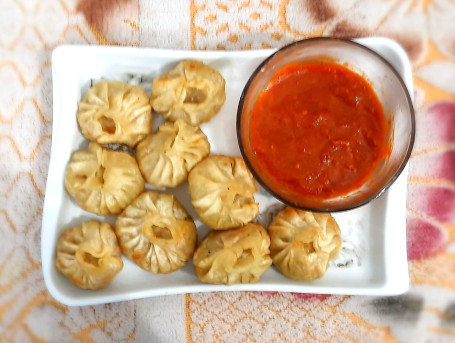 Veg Schezwan Steamed Momo [5Pcs]