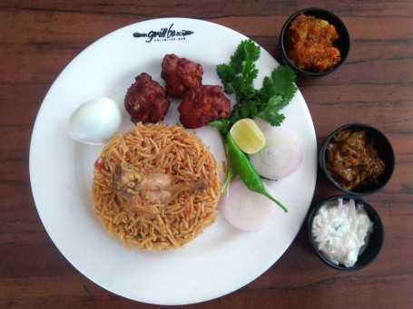 Chicken Briyani Chicken Tikka Combo