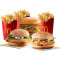 Mcspicy Chicken Burger Grilled Chicken Cheese Burger Mcchicken Chicken Maharaja Mac 3 Fries(L)