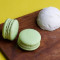 Pistache Macaron Met Roomijs