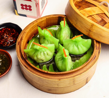 Green Curried Vegetable Dumpling (5 Pcs)