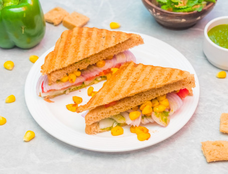 Diet Corn Grilled Sandwich