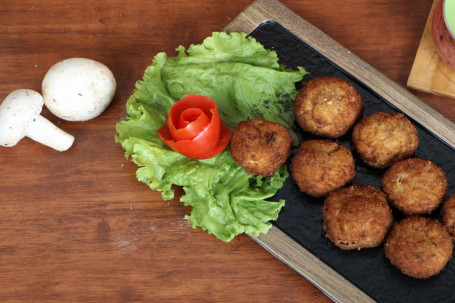 Cheesy Spinach And Mushroom Croqueties