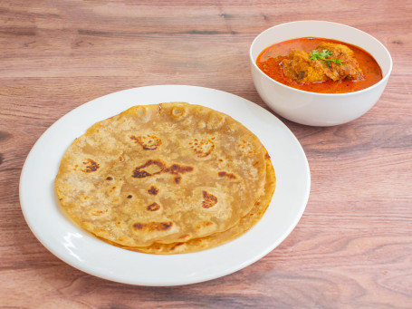 Chappathi With Chicken Curry [300 Ml]