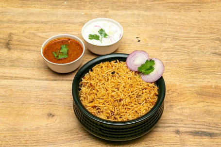 Barbeque Chicken Biryani Combo