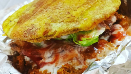 Patacon Plantain Sandwich (Pork)