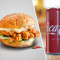 Crunchy Chicken Burger Pepsi 250Ml