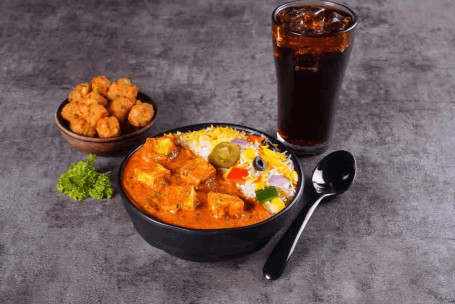 Paneer Tikka With Rice Bowl Saver Combo (Serves 1) (Tgb)