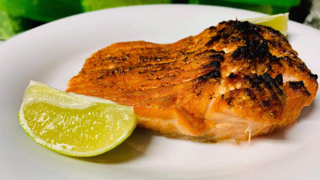 66. Grill Salmon, Fried Rice Or Mix Vegetables