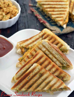 Paneer Sandwich Fruit Lassi Badam Kulfi