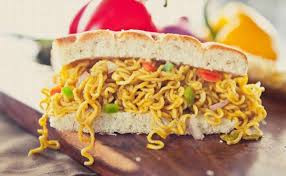 Chicken Maggi Sandwich