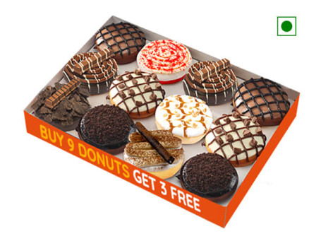 Signature-Doos Met 12 Donuts (9 Kopen, 3 Gratis)