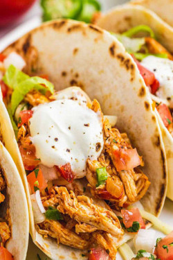 Chicken Soft Shell Tacos