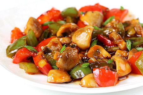 Chilli Mushroom Dry Or Gravy)