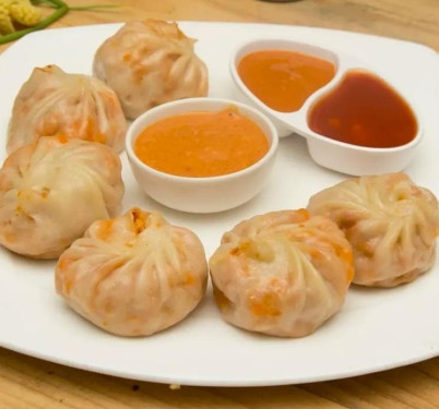 Butter Chicken Momos [6 Pieces]