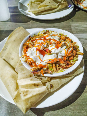 Chicken Shawarma Spicy Plated