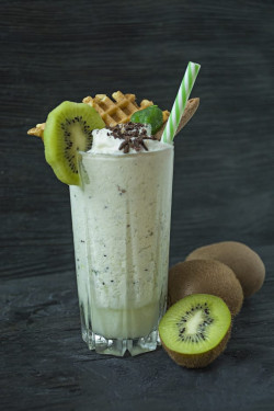 Kiwi Thick Milkshake [350Ml]