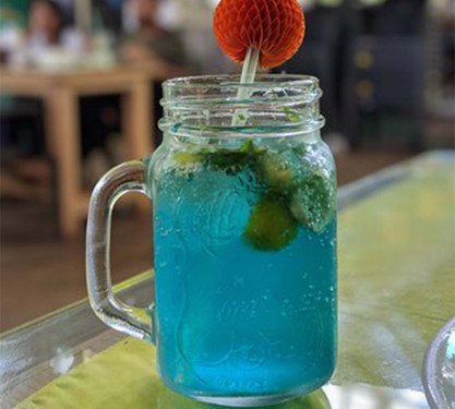 Blue Curacao Mojit