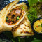 Mutton Sukka Parotta Roll