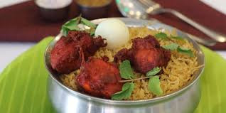 Egg Biriyani Chicken 65 4Pcs