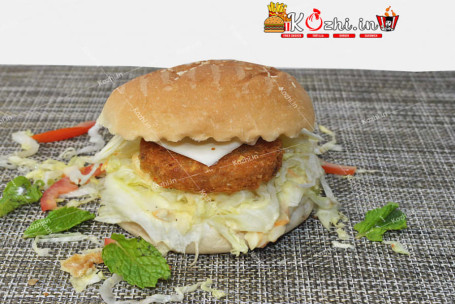 Hidden Fillings Fried Kozhi Burger