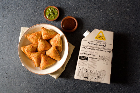 Gourmet Samosa Veg Platter (Serves 2-3)