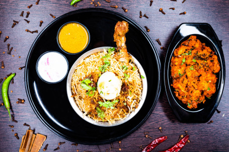 Hyderabadi Chicken Biryani Hyderabadi Chicken Fry