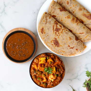 Fit Thali Paratha-Maaltijd