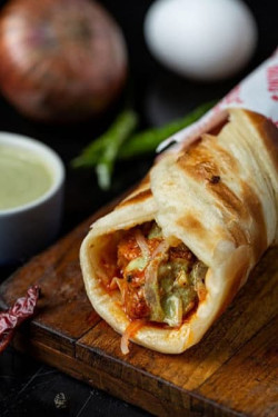 Chicken Double Egg Keema Roll