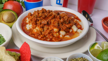 Posole With Red Chile Pork