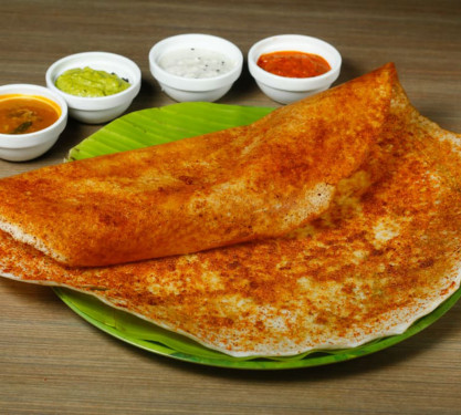 Podi Dosa Sambar Coconut Chuteny Chilli Chuteny