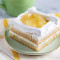 Eggless Fresh Cream Pineapple Pastry [1 Piece]