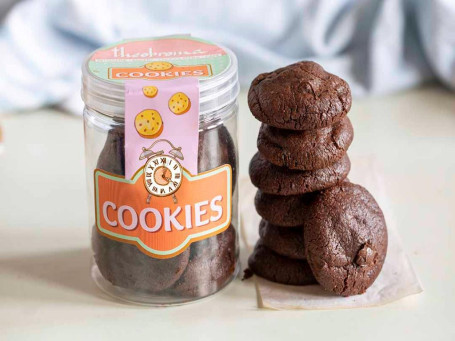 Double Choco Chip Cookies [8 Pcs]