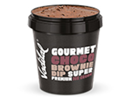 Choco Brownie Dip Cup Ijs [140Ml]