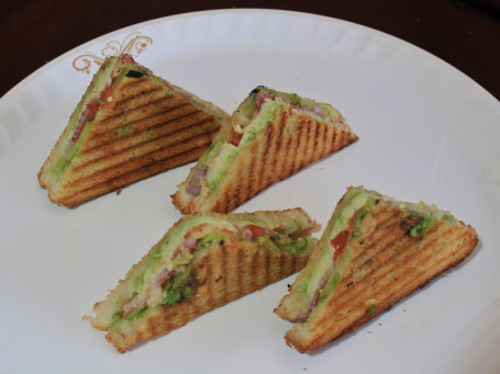 Aloo Veg Cheese Grill Sandwich