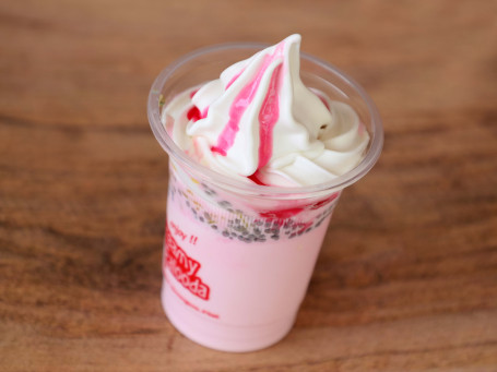 Rose Falooda (With Vanilla Softy) (300 Ml)