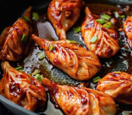 Chicken Pan-Fried Gravy Momos