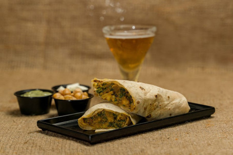 Chatpata Chole Masala Wrap