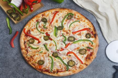 12 Veggie Delight Pizza (Large) (Serves (2 3)