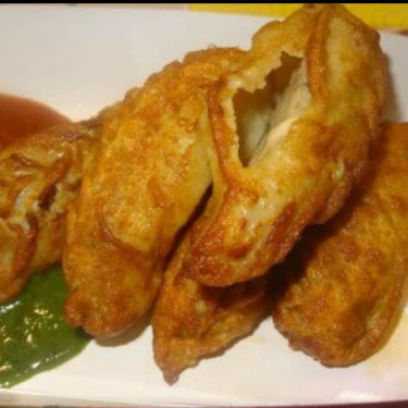 Veg Momos Fried (5 Pcs)