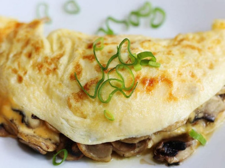 Cheese Mashroom Omelet