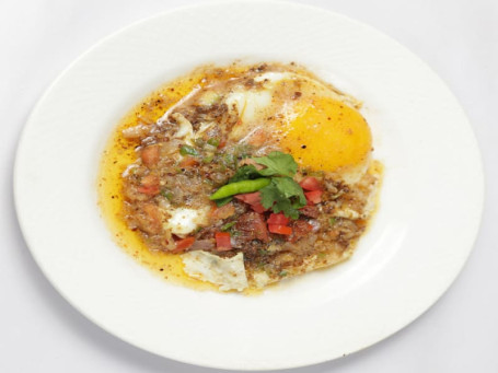 Single Olive Oil Egg Masala Half Fry